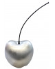 SCULPTURE CERISE FEUILLE D'ARGENT MM GILDE