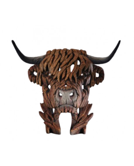 HIGHLAND COW BUST BY EDGE SCULPTURE