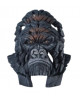GORILLA BUST MINIATURE (TEAL) BY EDGE SCULPTURE
