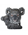 KOALA AND JOEY BUST BY EDGE SCULPTURE