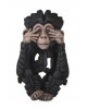 BÉBÉ CHIMPANZÉ SEE NO EVIL BY EDGE SCULPTURE