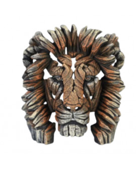 LION BUST MINIATURE SAVANNAH BY EDGE SCULPTURE