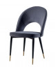 CHAISE OPERA GRIS FUME LA SEGGIOLA