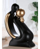 SCULPTURE LE BAISER GILDE