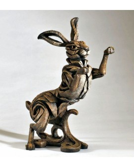 HARE BY EDGE SCULPTURE