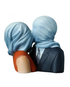 FIGURINE LES AMANTS MAGRITTE PARASTONE