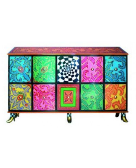 COMMODE 10 TIROIRS XXL TOM'S DRAG