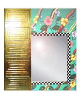 MIROIR TAHITI VERT TOM'S DRAG