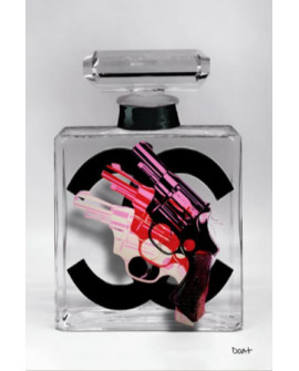 TABLEAU HOMMAGE À WARHOL REVOLVERS CM CREATION