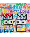 TABLEAU LOVE POTES CM CREATION