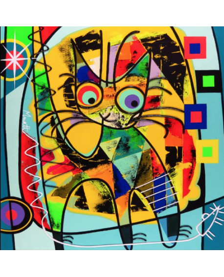 TABLEAU CHAT À FAIM CM CREATION