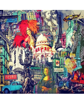 TABLEAU LOVE PARIS CM CREATION