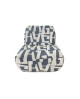 FAUTEUIL FAUTEUIL GEOMETRIQUE BOB BLEU SOCADIS