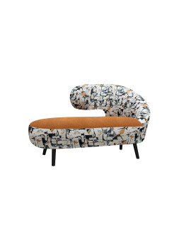 CANAPE 2 PLACES CURVY ABSOLUTE SOCADIS