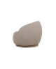 FAUTEUIL PIVOTANT HORTENSE BEIGE SOCADIS