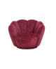 FAUTEUIL FLEUR - BORDEAUX SOCADIS