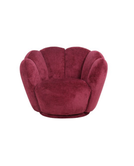 FAUTEUIL FLEUR - BORDEAUX SOCADIS