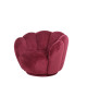 FAUTEUIL FLEUR - BORDEAUX SOCADIS