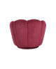 FAUTEUIL FLEUR - BORDEAUX SOCADIS