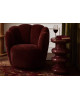 FAUTEUIL FLEUR - BORDEAUX SOCADIS