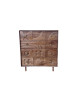 COMMODE 4 TIROIRS MOCHA MANGUIER SOCADIS