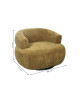 FAUTEUIL PIVOTANT BASILE SOCADIS