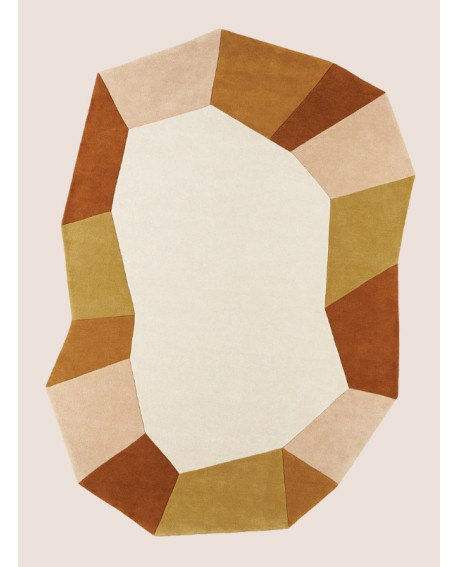 TAPIS DESIGNERS FACETTE TOULEMONDE BOCHART