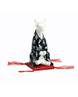 VACHE MEDITATING COW SMALL COWPARADE