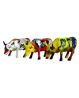 SET 3 VACHES PI-COW-SSO COWPARADE