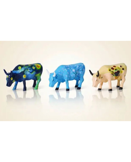 SET 3 VACHES VINCENT COWPARADE