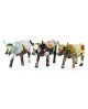 SET 3 VACHES MASTERS COLLECTION COWPARADE