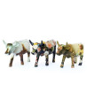 SET 3 VACHES MASTERS COLLECTION COWPARADE