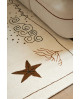 TAPIS DESIGNERS COQUILLAGES TOULEMONDE BOCHART