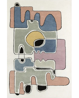 TAPIS TÊTE À TÊTE TOULEMONDE BOCHART