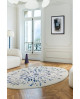 TAPIS DESIGNERS PAINT OVALE TOULEMONDE BOCHART