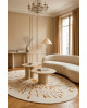 TAPIS DESIGNERS PAINT OVALE TOULEMONDE BOCHART