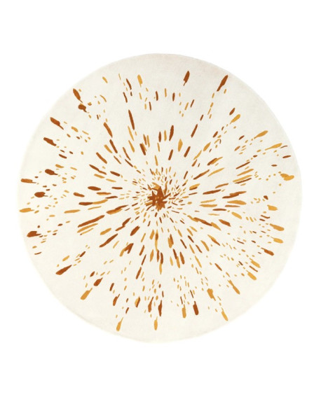 TAPIS DESIGNERS PAINT ROND TOULEMONDE BOCHART
