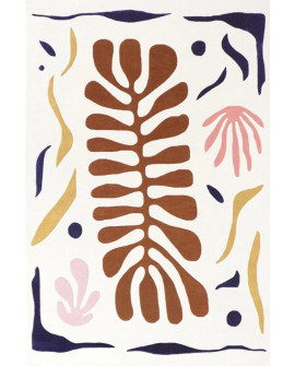 TAPIS DESIGNERS CORAIL TOULEMONDE BOCHART