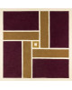 TAPIS DESIGNERS VINTAGE CARRÉ TOULEMONDE BOCHART