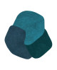 TAPIS DESIGNERS TUMULUS TOULEMONDE BOCHART