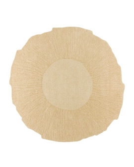 TAPIS DESIGNERS EYE FLOWER ROND TOULEMONDE BOCHART