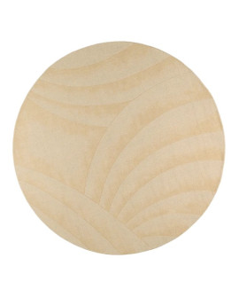TAPIS DESIGNERS VOLUTE ROND TOULEMONDE BOCHART