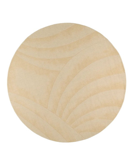 TAPIS DESIGNERS VOLUTE ROND TOULEMONDE BOCHART