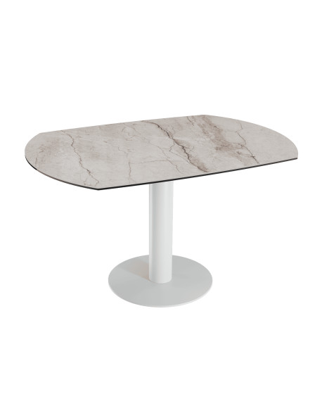 TABLE DE REPAS NEW LUNA CÉRAMIQUE BRECCIA MAT AKANTE
