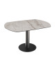 TABLE DE REPAS NEW LUNA CÉRAMIQUE BRECCIA MAT AKANTE