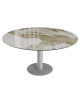 TABLE DE REPAS NEW LUNA MARBRE CALCATTA AKANTE