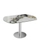 TABLE DE REPAS NEW LUNA MARBRE DORO AKANTE