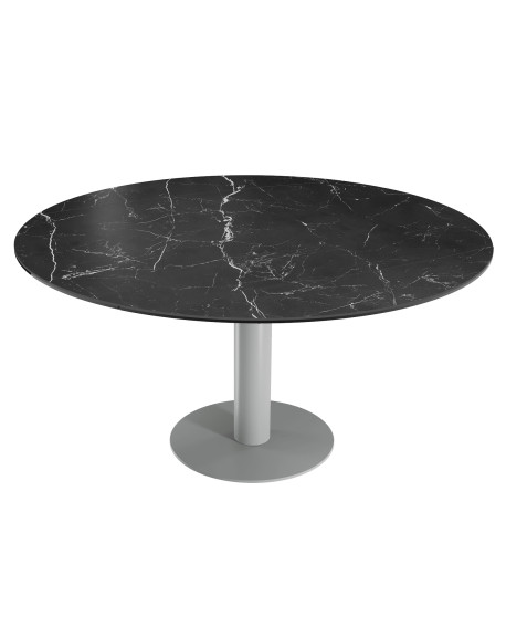 TABLE DE REPAS NEW LUNA MARBRE MARQUINA AKANTE