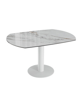 TABLE DE REPAS NEW LUNA MARBRE FIORENTINO AKANTE