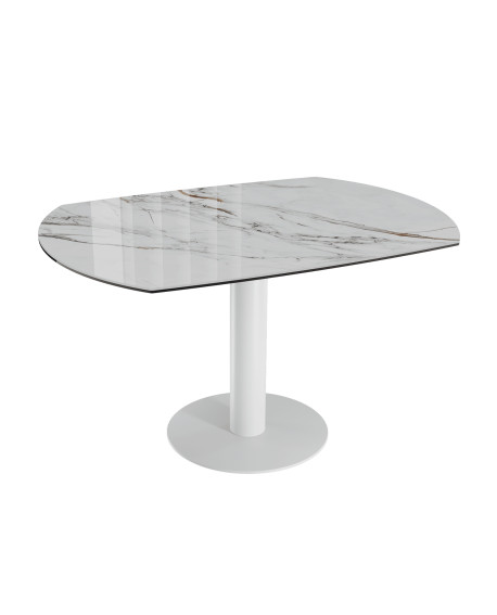 TABLE DE REPAS NEW LUNA MARBRE FIORENTINO AKANTE